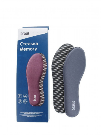 Стельки с эффектом памяти BRAUS